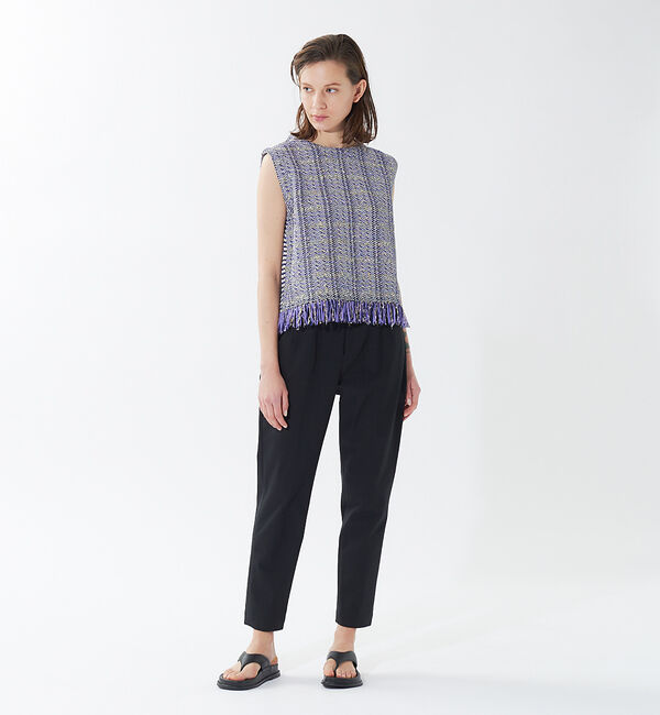 qualite「ドライギャバシガレットパンツ」|その他|