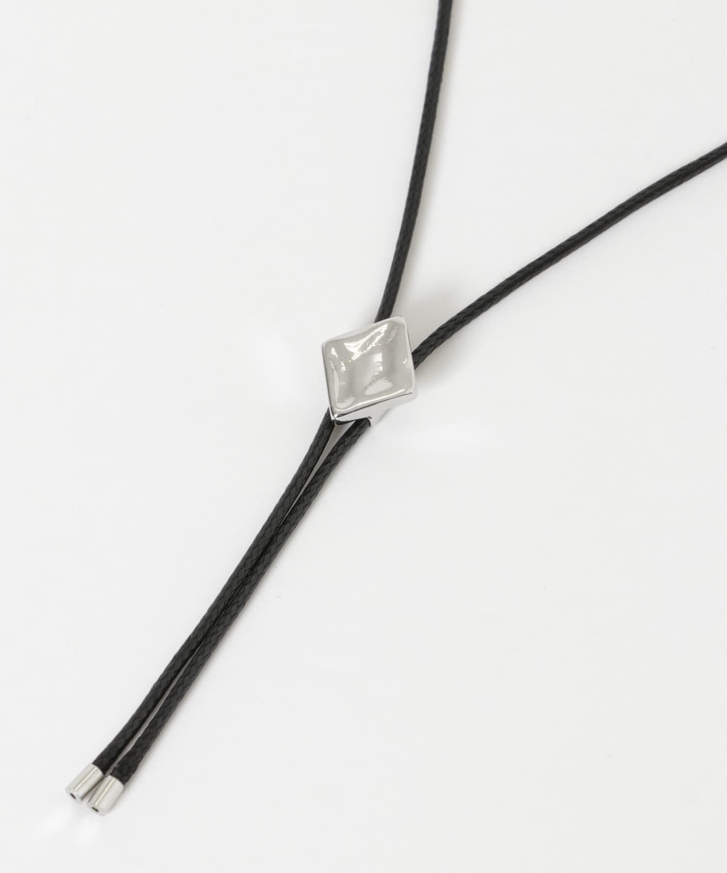 SMELLY「メタルトップコードループタイネックレス」|ネックレス|