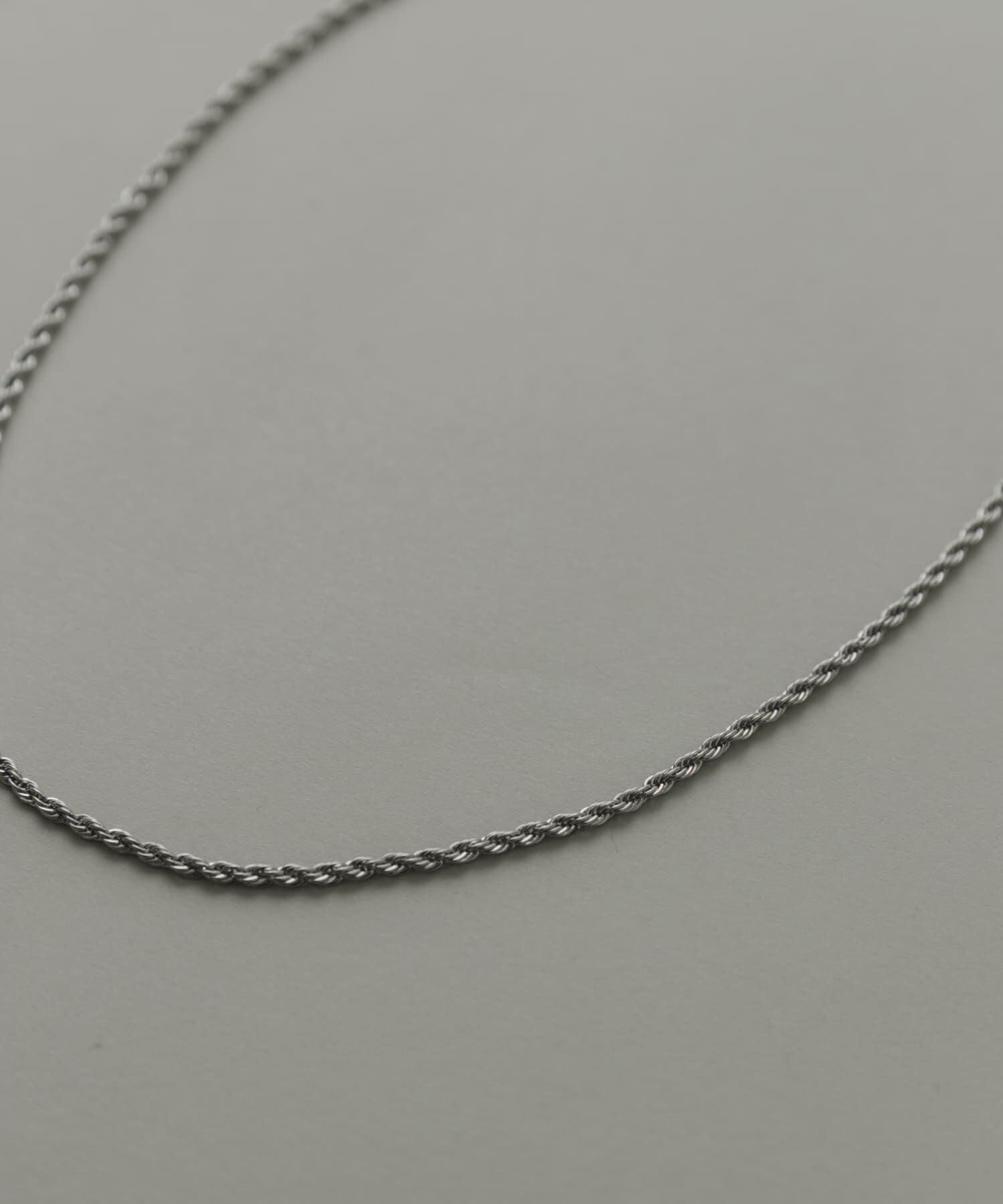 SMELLY「ステンレスツイストチェーンネックレス」|ネックレス|