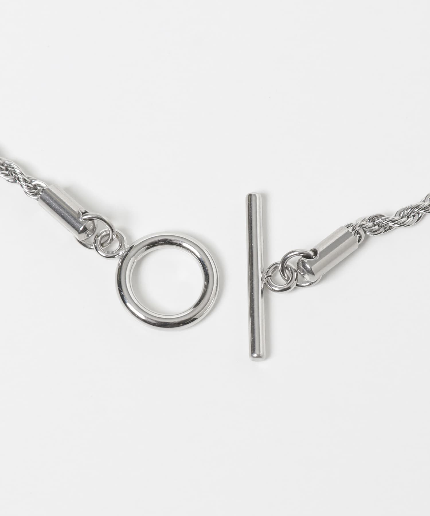 SMELLY「ステンレスツイストチェーンネックレス」|ネックレス|