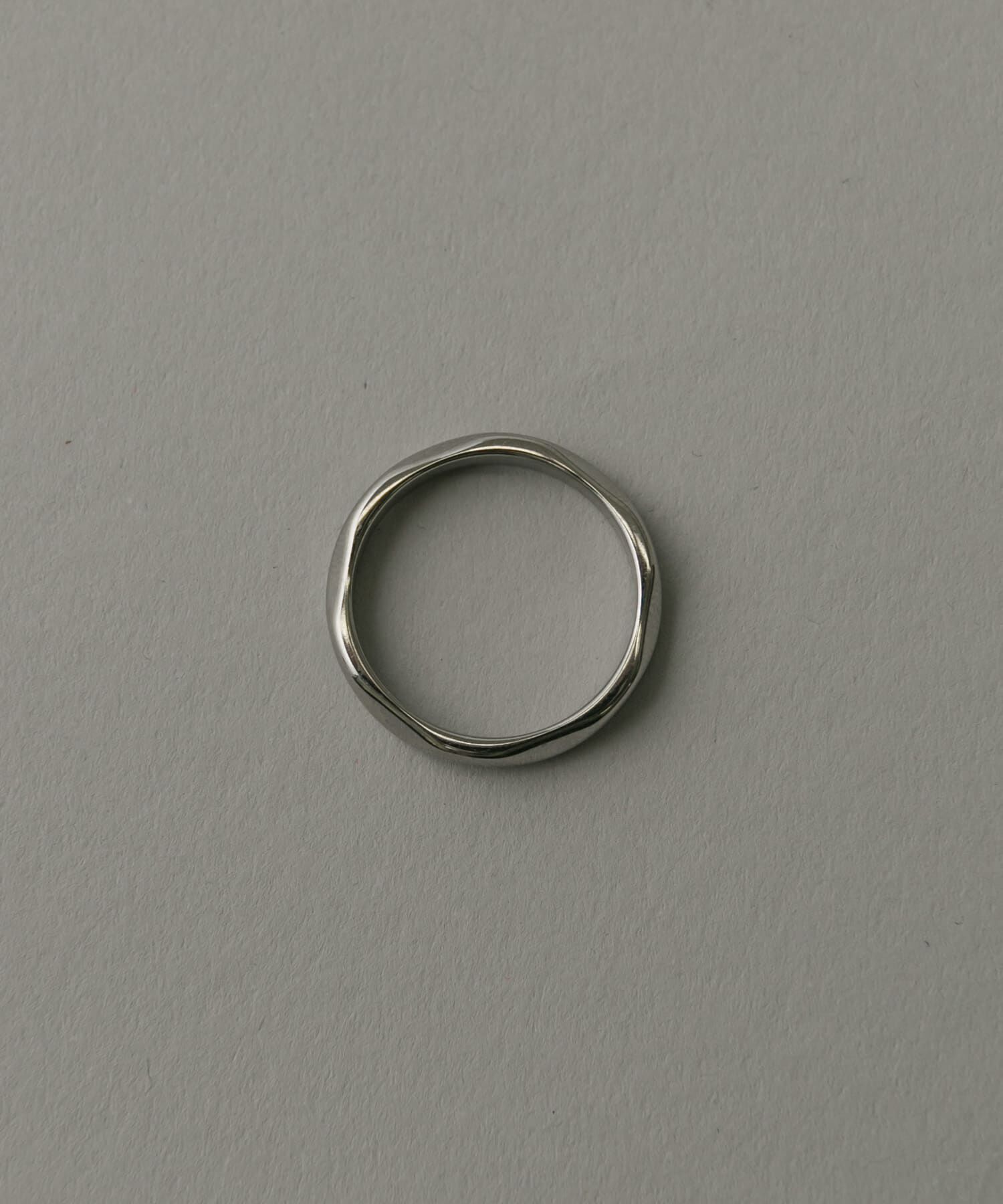 SMELLY「ステンレスアンイーブンリング」|リング|