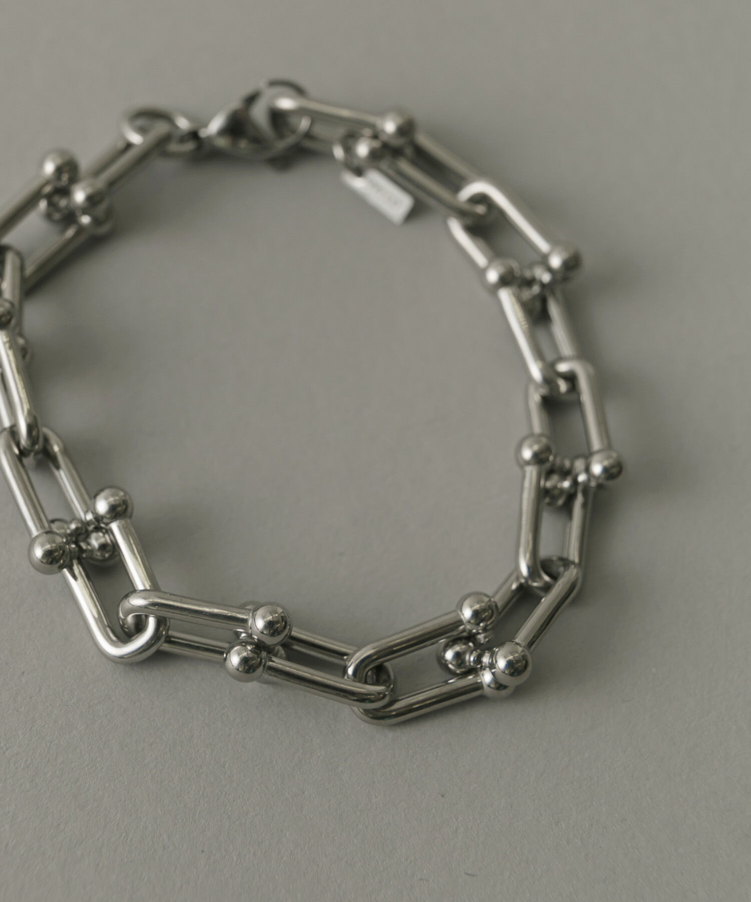 SMELLY「ステンレスリンクチェーンブレスレット」|ブレスレット・バングル|