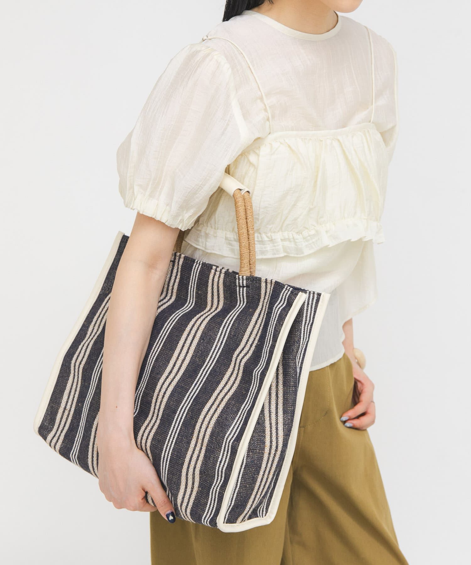  「スクエアヘンプBAG」|トートバッグ|