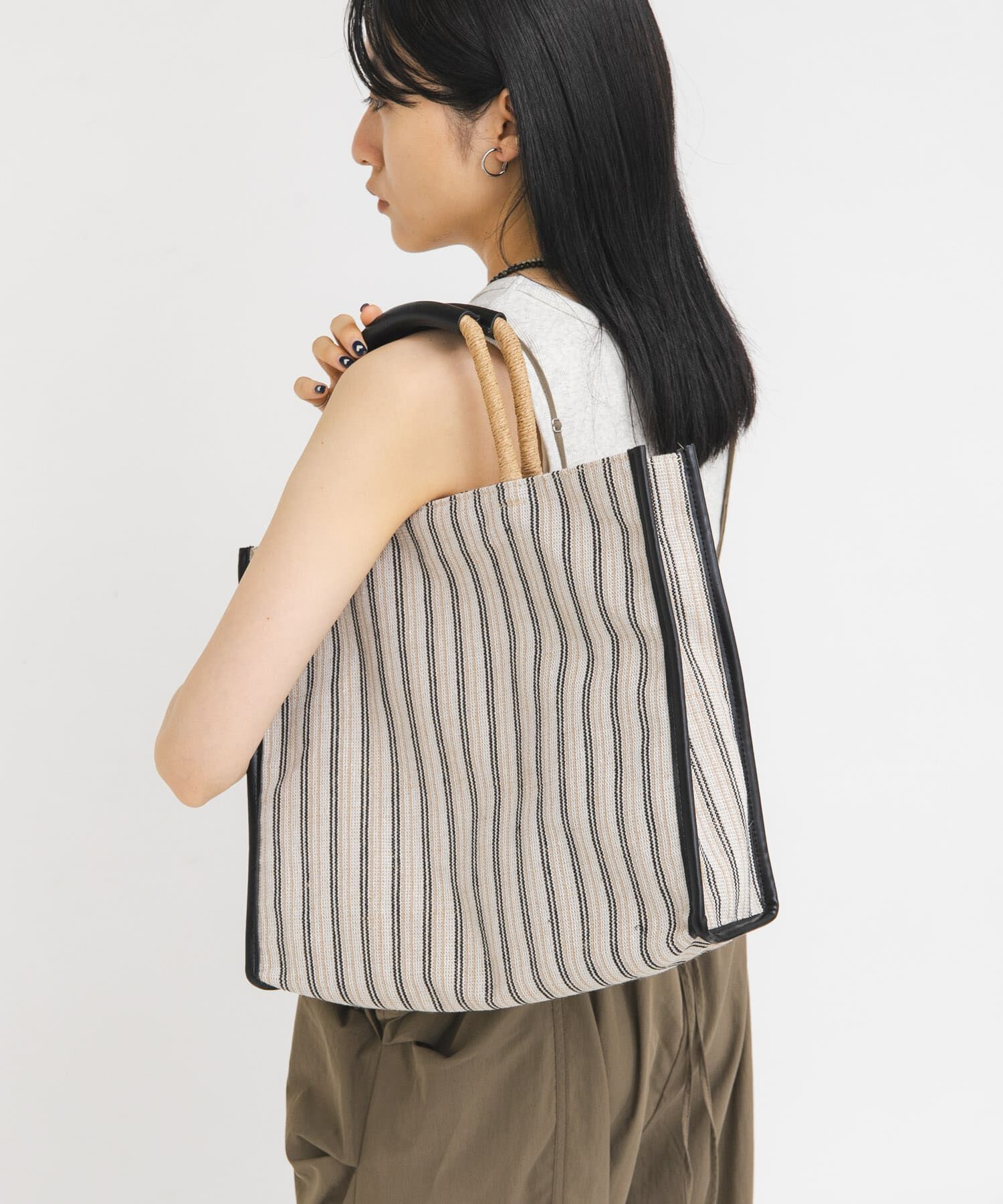  「スクエアヘンプBAG」|トートバッグ|