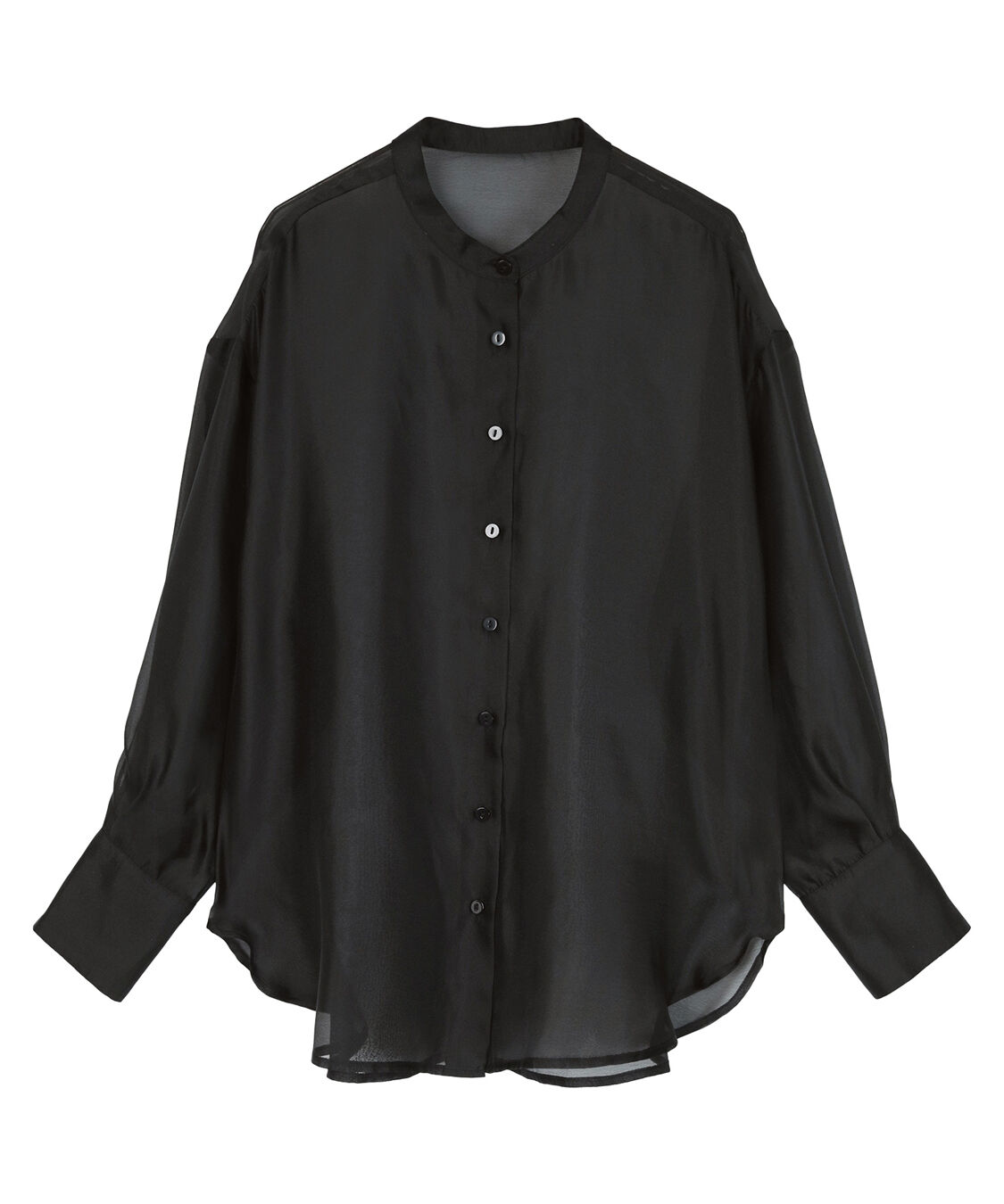 ur's「バンドカラーシアーシャツ」|シャツ・ブラウス|