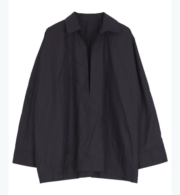 ur's「スキッパーネックドルマンスリーブオーバーサイズシャツ」|シャツ・ブラウス|