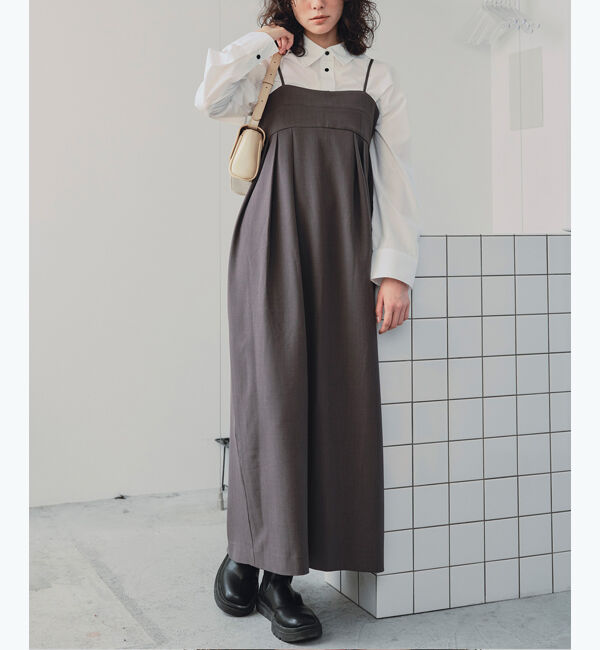 titivate「ロングスリーブクロップドポケットシャツ」|シャツ・ブラウス|