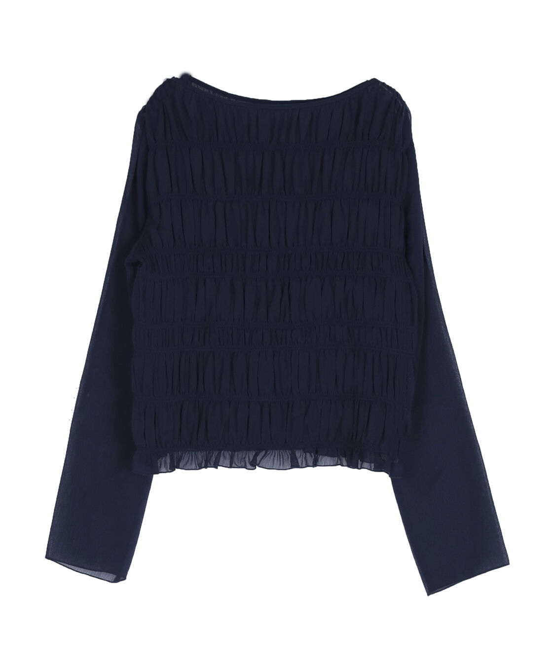 titivate「シアー楊柳シャーリングブラウス」|シャツ・ブラウス|