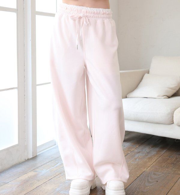  「【セットアップ可能】ウエストレースカットパンツ」|その他|