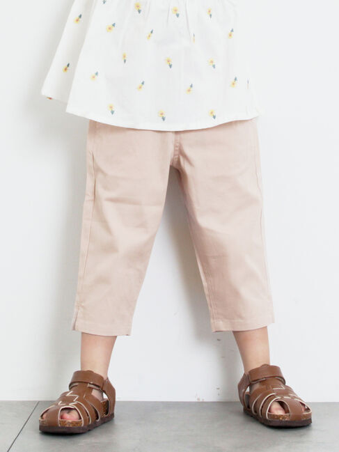 Samansa Mos2 Lagom「ストレッチツイルカプリパンツ」|その他|ピンク