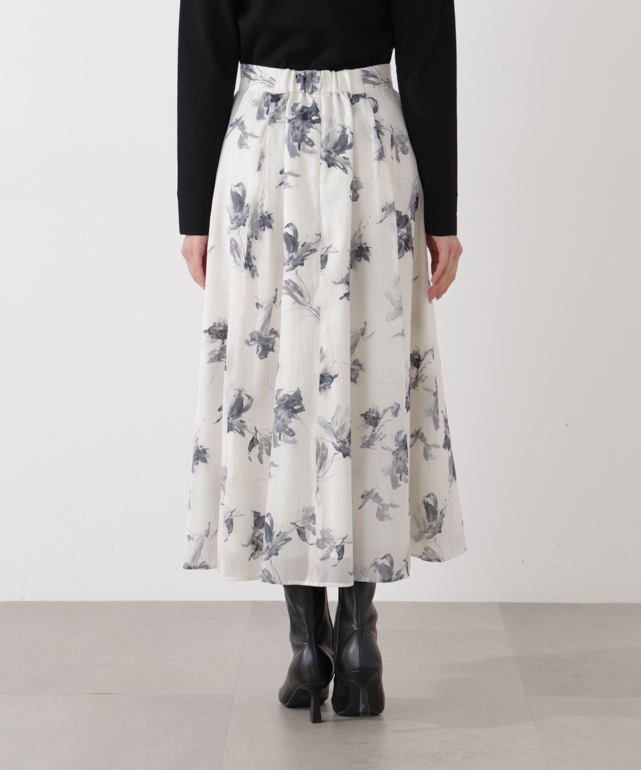 PROPORTION BODY DRESSING「フラワープリントスカート」|スカート|