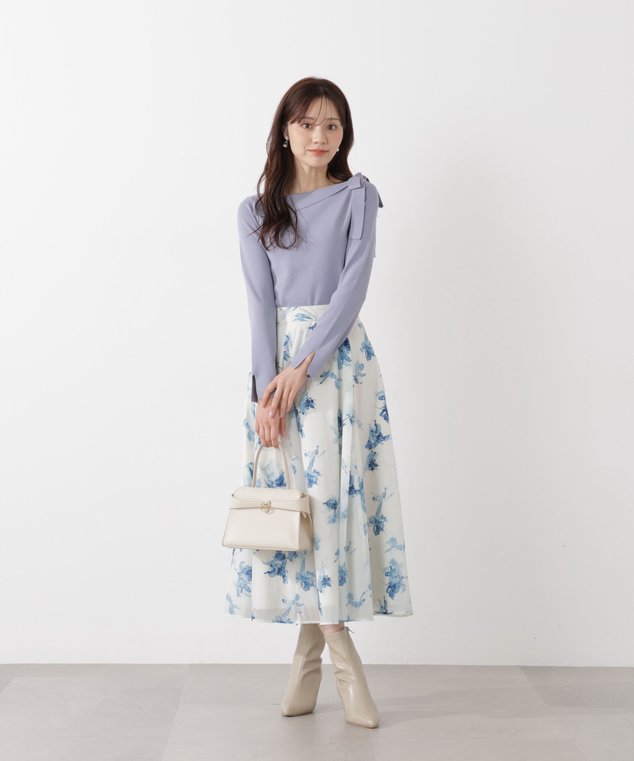 PROPORTION BODY DRESSING「フラワープリントスカート」|スカート|