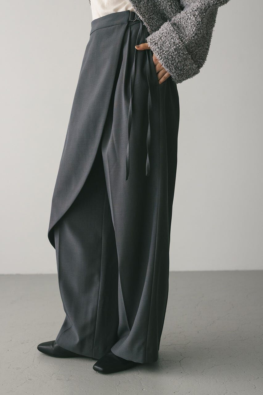 STYLEMIXER「サイドラップワイドパンツ」|その他|