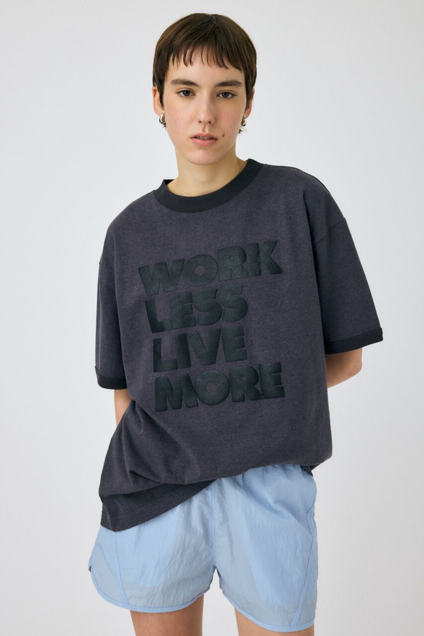 MOUSSY「SLOGAN ビッグ TEE」|Tシャツ・カットソー|