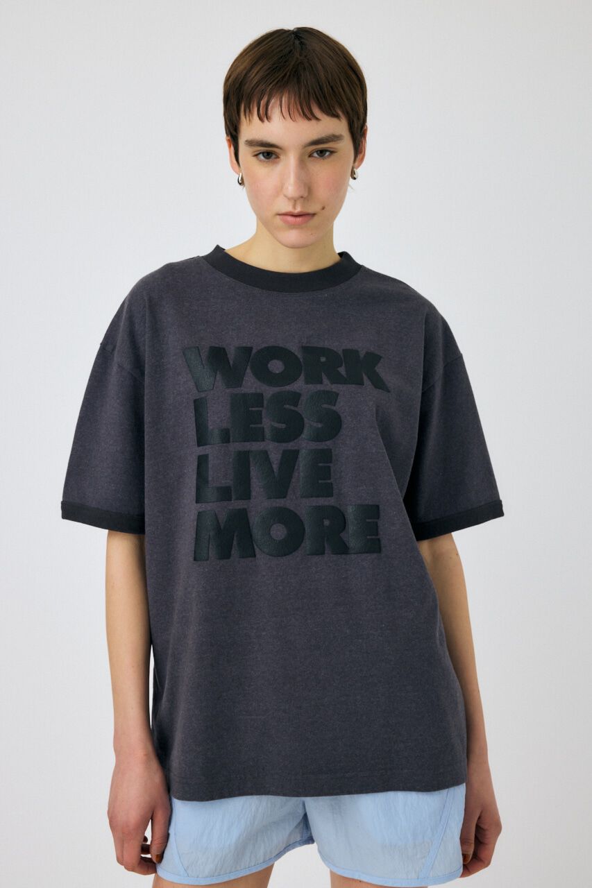 MOUSSY「SLOGAN ビッグ TEE」|Tシャツ・カットソー|