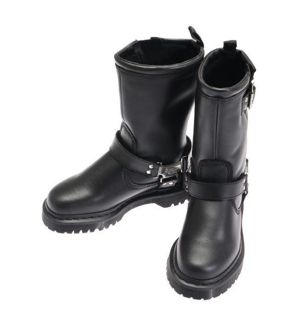 EVRIS「【Dr.Martens】ANISTONE HI」|ロングブーツ|ブラック