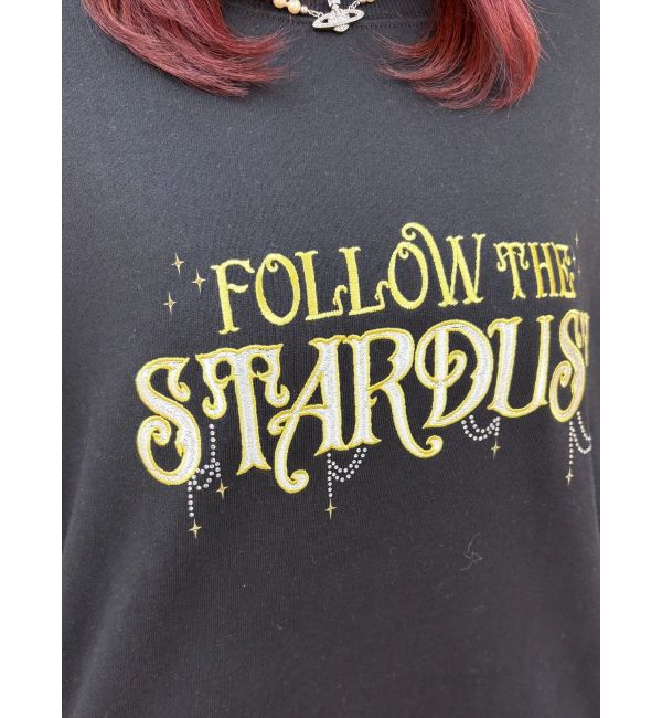 EVRIS「STARDUSTラインストーンBIGスウェットトップス」|スウェット・ジャージ|