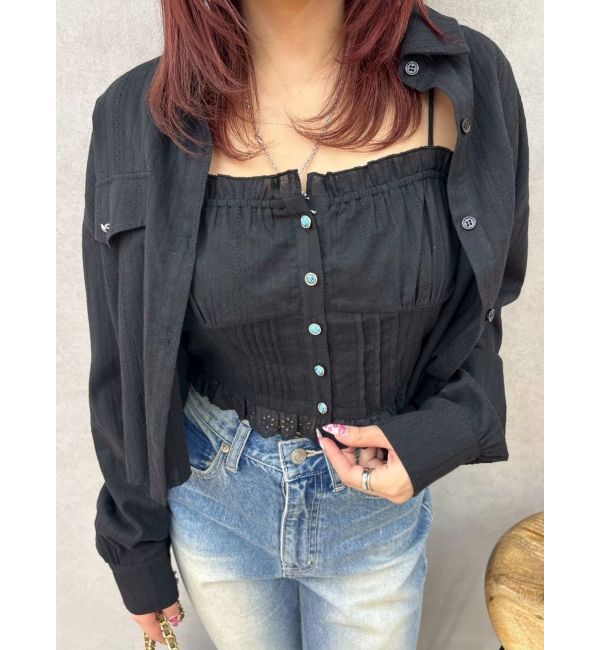 EVRIS「アンサンブルシャツトップス」|シャツ・ブラウス|