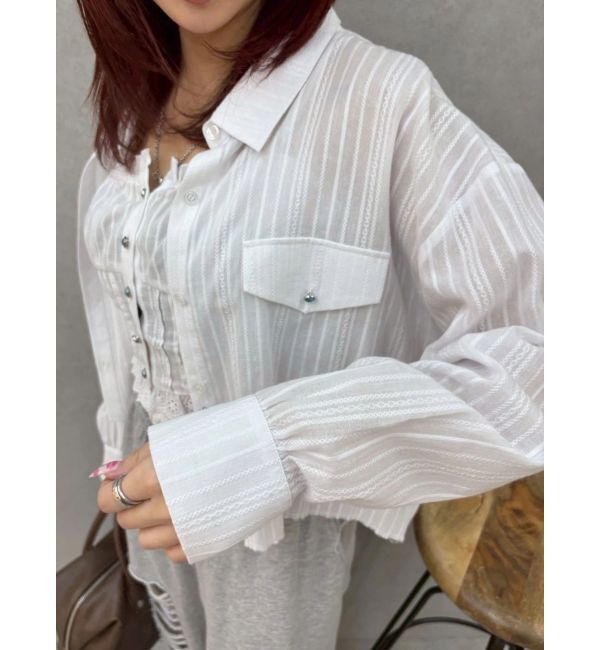 EVRIS「アンサンブルシャツトップス」|シャツ・ブラウス|