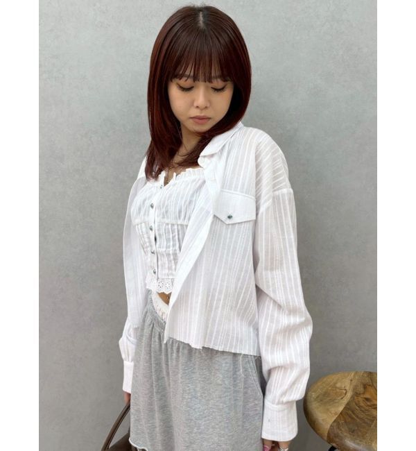 EVRIS「アンサンブルシャツトップス」|シャツ・ブラウス|