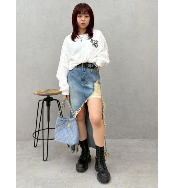 EVRIS「フェイクスウェードキルティングショルダーBAG」|ショルダー・メッセンジャー|