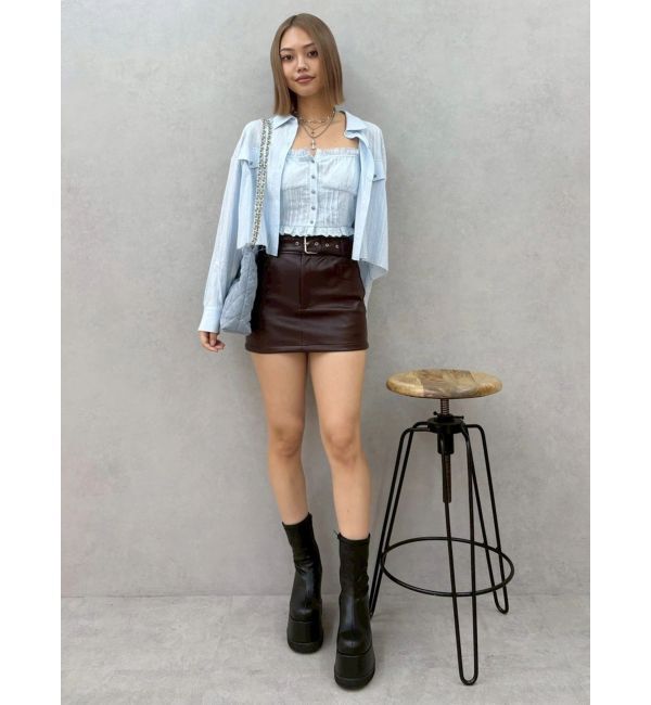 EVRIS「フェイクスウェードキルティングショルダーBAG」|ショルダー・メッセンジャー|