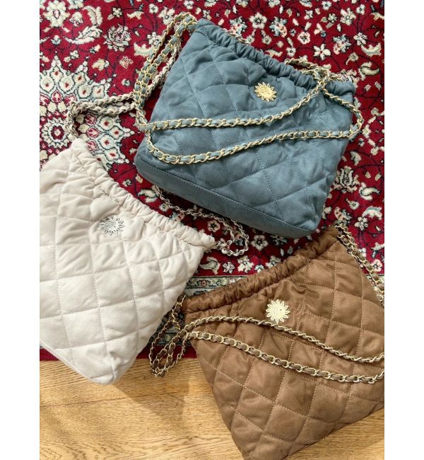 EVRIS「フェイクスウェードキルティングショルダーBAG」|ショルダー・メッセンジャー|