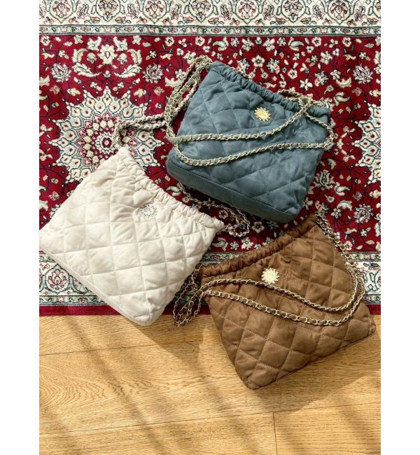 EVRIS「フェイクスウェードキルティングショルダーBAG」|ショルダー・メッセンジャー|