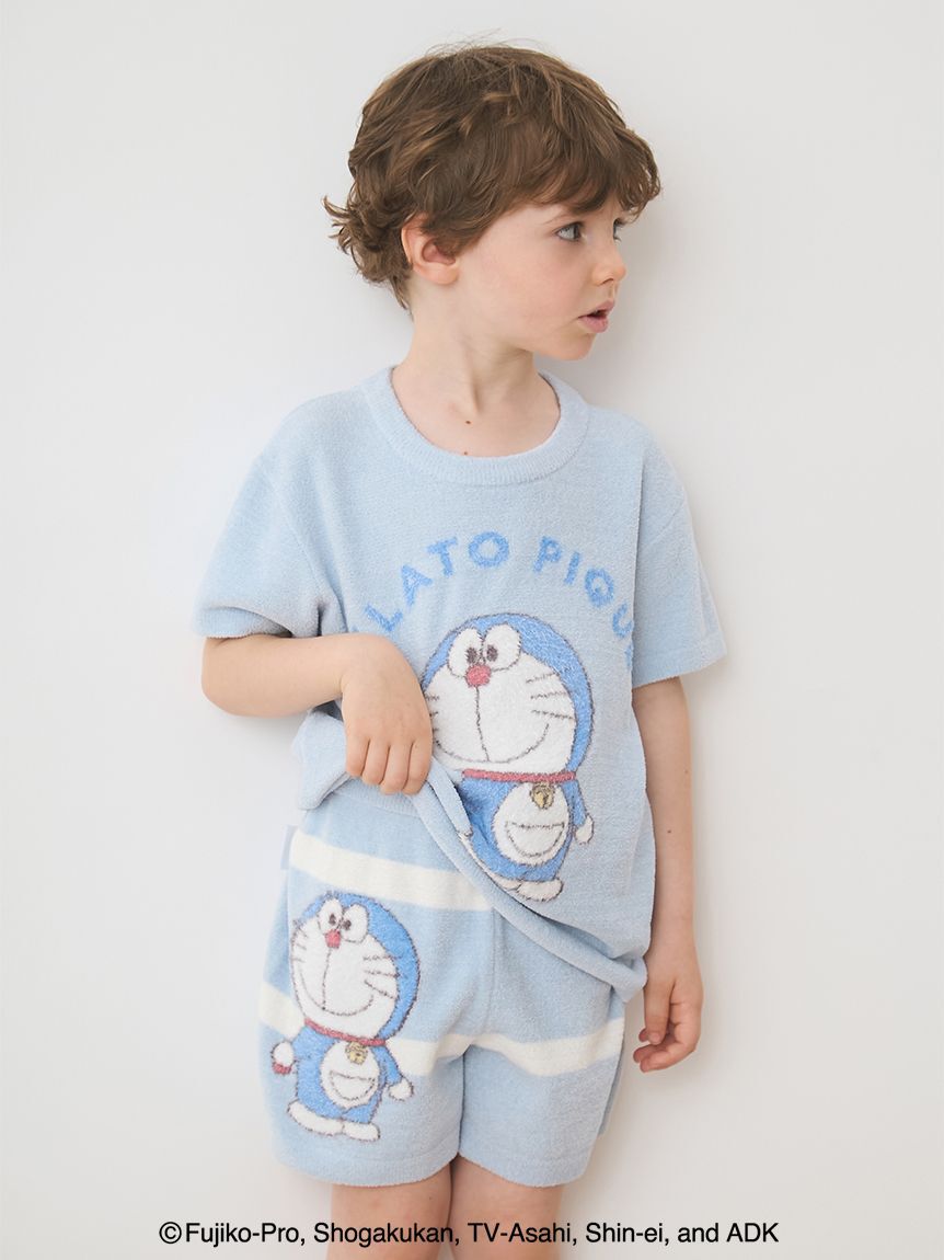 GELATO PIQUE KIDS & BABY「【ドラえもん】【キッズ】ジャガードプルオーバー&ショートパンツセット」|ルームウェア|