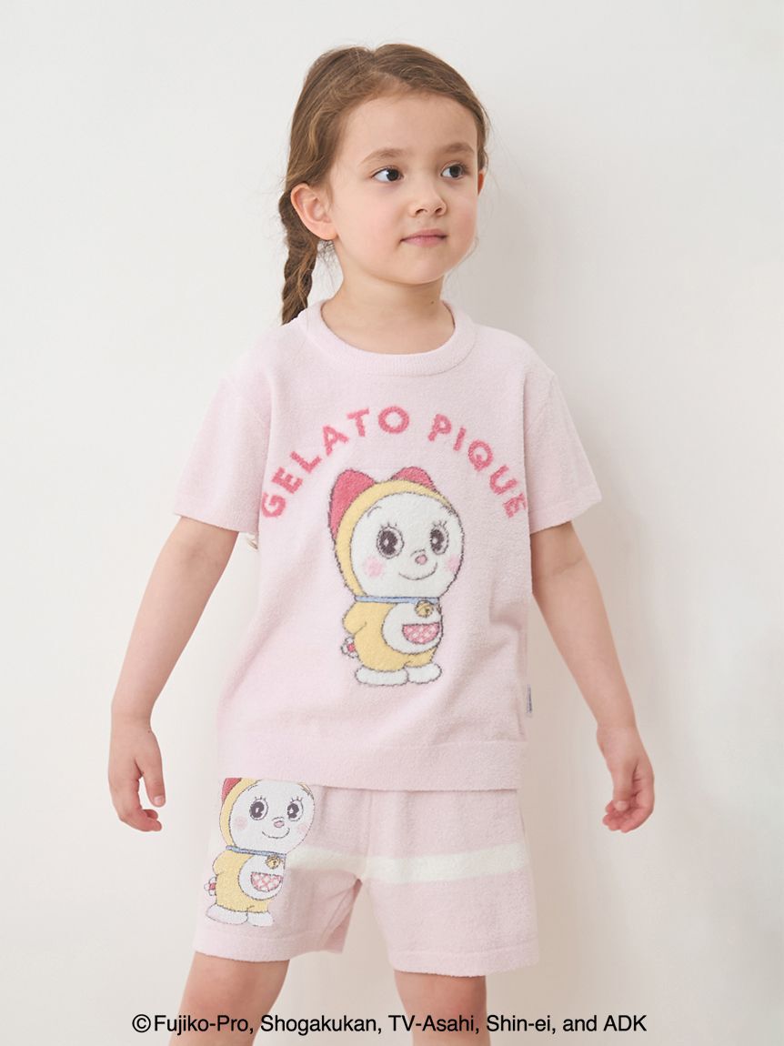 GELATO PIQUE KIDS & BABY「【ドラえもん】【キッズ】ジャガードプルオーバー&ショートパンツセット」|ルームウェア|