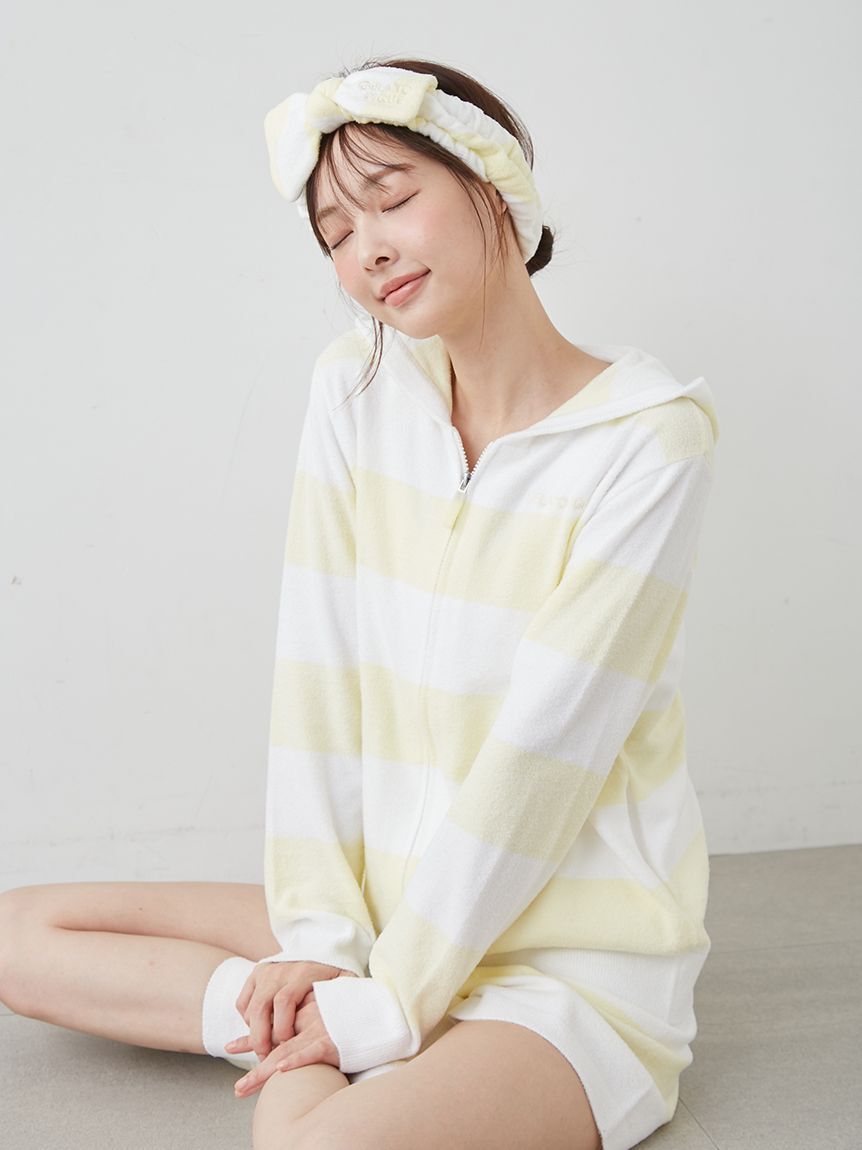 gelato pique「スムーズィーlite2ボーダーヘアバンド」|その他|