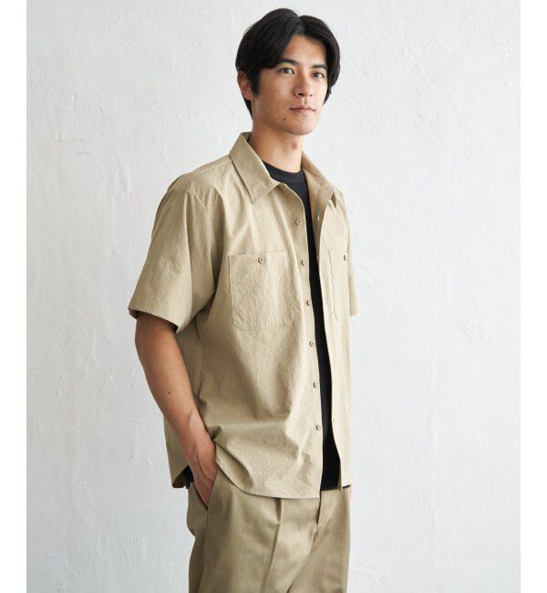 ikka「UNIVERSAL OVERALL ユニバーサルオーバーオール dailyワーカーズシャツ」|シャツ・ブラウス|