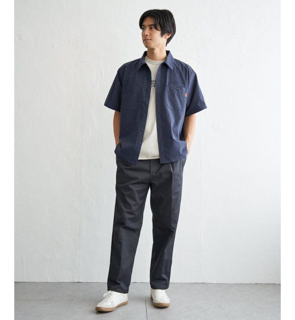 ikka「UNIVERSAL OVERALL ユニバーサルオーバーオール dailyワーカーズシャツ」|シャツ・ブラウス|