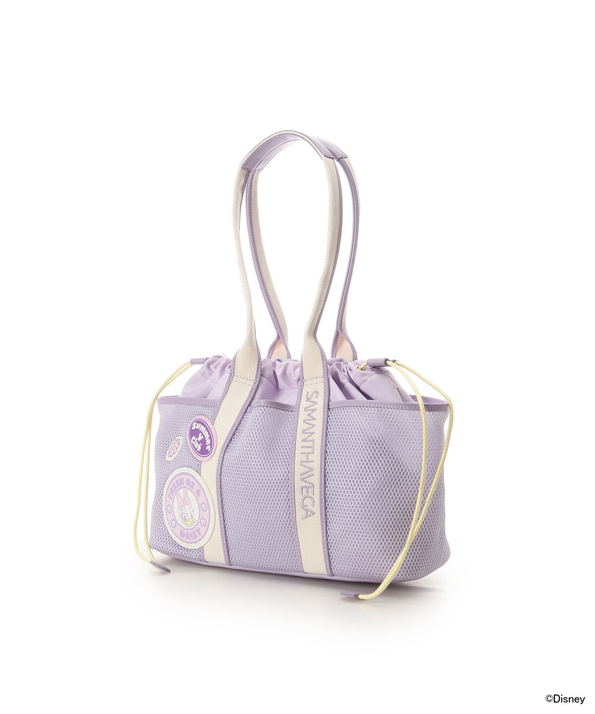 Samantha Vega「｢ﾐｯｷｰﾏｳｽ&ﾌﾚﾝｽﾞ｣ﾛｺﾞﾃｰﾌﾟﾄｰﾄﾊﾞｯｸﾞ(ﾃﾞｲ  」|トートバッグ|