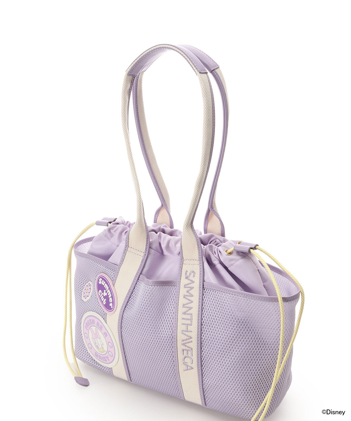 Samantha Vega「｢ﾐｯｷｰﾏｳｽ&ﾌﾚﾝｽﾞ｣ﾛｺﾞﾃｰﾌﾟﾄｰﾄﾊﾞｯｸﾞ(ﾃﾞｲ  」|トートバッグ|