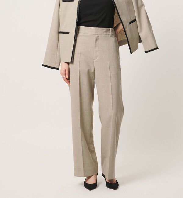 UNITED ARROWS「Spiree ASAMI ワイドパンツ ‐ウォッシャブル‐」|スラックス|