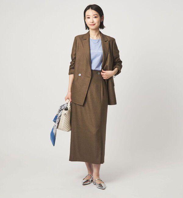 UNITED ARROWS green label relaxing「ロゴ ショートスリーブ プルオーバー カットソー」|Tシャツ・カットソー|