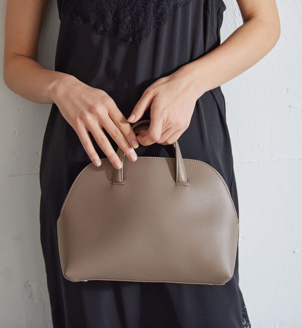 UNITED ARROWS green label relaxing「【WEB限定】2WAY ラウンド ボストンバッグ / ショルダーバッグ」|ショルダー・メッセンジャー|