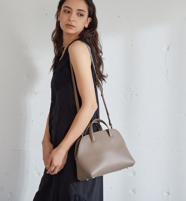 UNITED ARROWS green label relaxing「【WEB限定】2WAY ラウンド ボストンバッグ / ショルダーバッグ」|ショルダー・メッセンジャー|