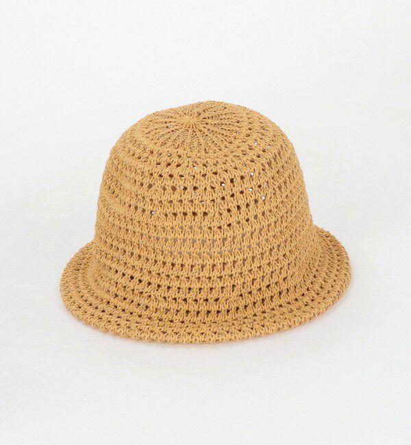UNITED ARROWS green label relaxing「スカシ柄 ハット / HAT / キッズ」|ハット|BEIGE