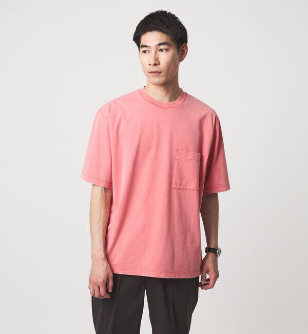 UNITED ARROWS green label relaxing「ヴィンテージライク 半袖 カットソー Tシャツ」|Tシャツ・カットソー|RED
