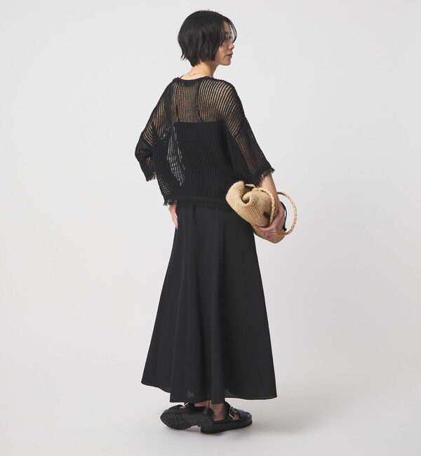 UNITED ARROWS green label relaxing「【結論シリーズ】ドライクロス フレアスカート［size SHORT/TALLあり］」|フレア|