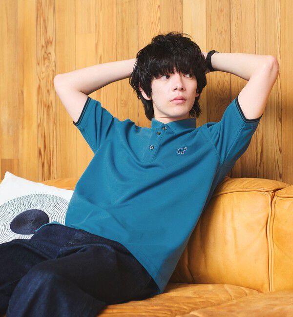 UNITED ARROWS green label relaxing「【WEB限定】ドライクリーン 半袖 ポロシャツ -吸水速乾・抗菌-」|ポロシャツ|TURQUOISE