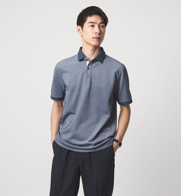 UNITED ARROWS green label relaxing「【WEB限定】ドライクリーン 半袖 ポロシャツ -吸水速乾・抗菌-」|ポロシャツ|