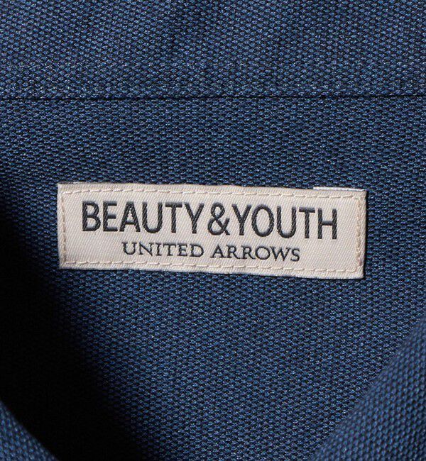 BEAUTY&YOUTH UNITED ARROWS「クイック ストレッチ シャンブレー ボタンダウン シャツ SLIM型 吸水速乾 」|シャツ・ブラウス|