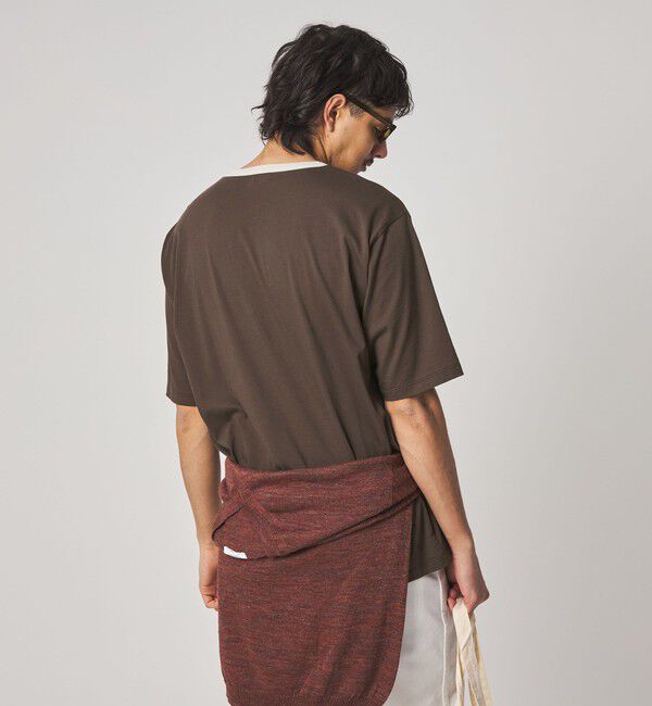 STEVEN ALAN「＜Steven Alan＞ リンガー クルーネック Tシャツ NARROW」|Tシャツ・カットソー|