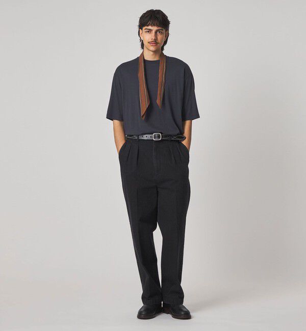 STEVEN ALAN「＜Steven Alan＞ CR ジャージー クルーネック ショートスリーブ Tシャツ NARROW」|Tシャツ・カットソー|