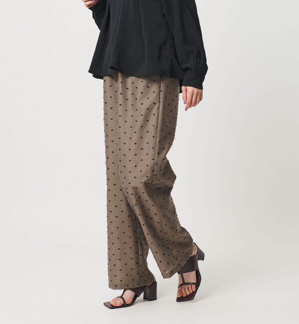 BEAUTY&YOUTH UNITED ARROWS「【WEB限定 Wardrobe DAILY MINIMAL】ドビードット イージーパンツ ウォッシャブル」|その他|