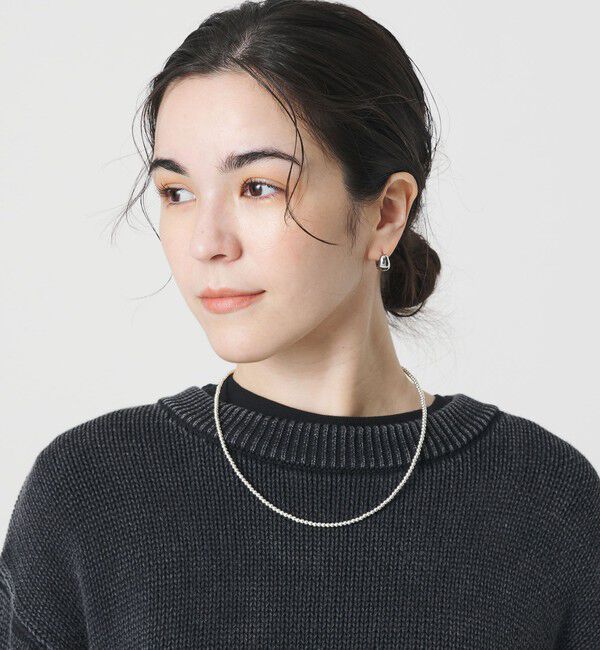 BEAUTY&YOUTH UNITED ARROWS「＜ERICKA NICOLAS BEGAY＞SHINY 3mmボール ネックレス/50cm」|ネックレス|