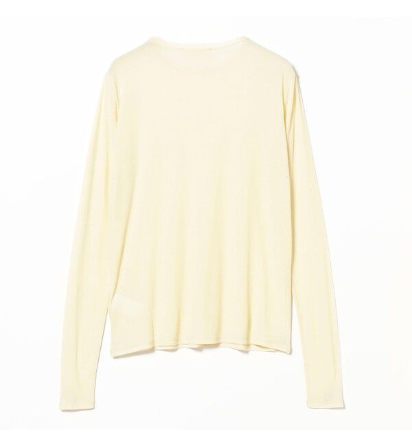 Demi-Luxe BEAMS 「シアーコットン ロングスリーブTシャツ」|Tシャツ・カットソー|